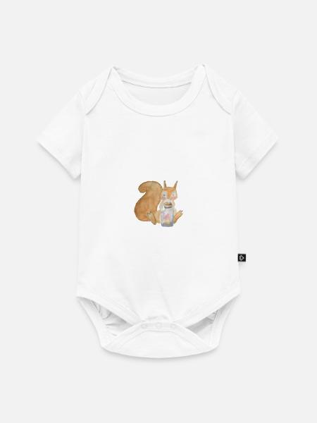 Your lucky squirrel - Baby Premium short-sleeve bodysuit - white