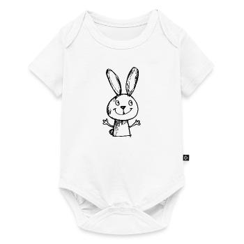 Lapin Lapin - Body à manches courtes Premium Bébé - blanc - Devant
