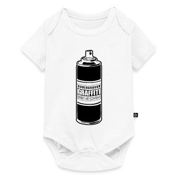 Street art maker flex - Body à manches courtes Premium Bébé - blanc - Devant