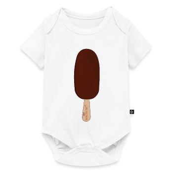 MAGNUM ice cream tshirt - Baby Premium short-sleeve bodysuit - white - Front