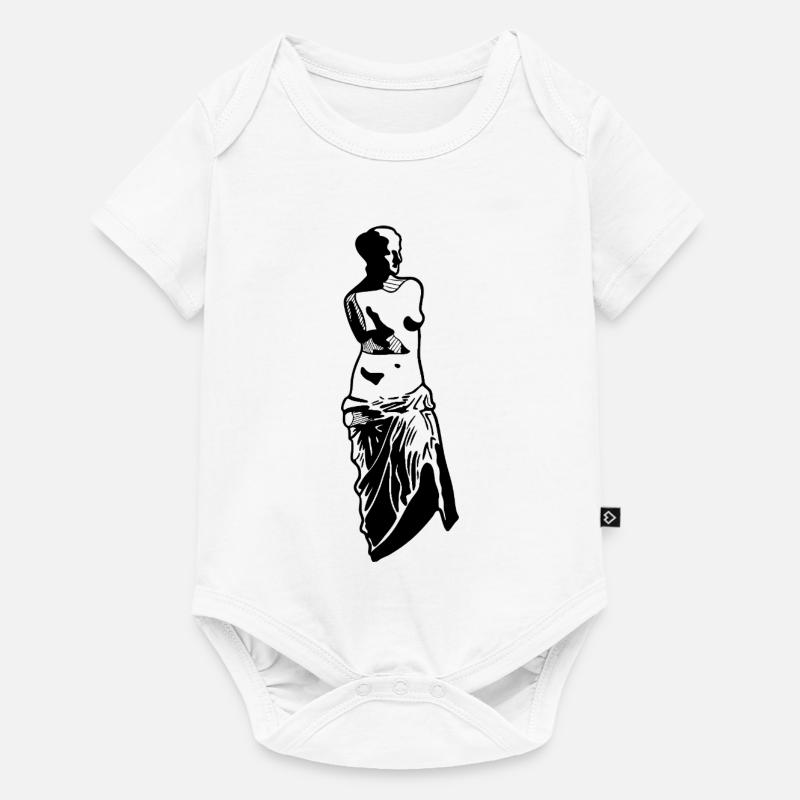 Vénus - Body à manches courtes Premium Bébé - blanc