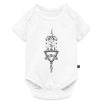 Elements Totem – Power of the Four Energies - Baby Premium short-sleeve bodysuit - white - Front