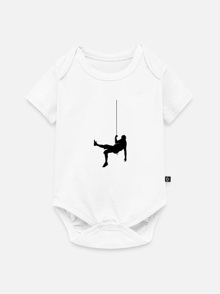 Am Seil - Baby Premium Kurzarmbody - Weiß