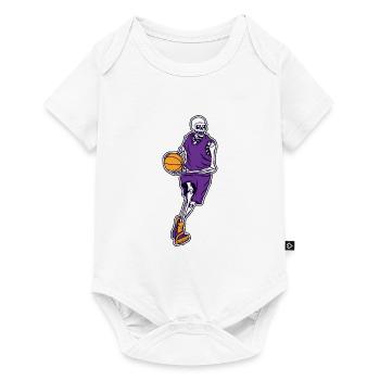 Basket-ball Squelette - Body à manches courtes Premium Bébé - blanc - Devant