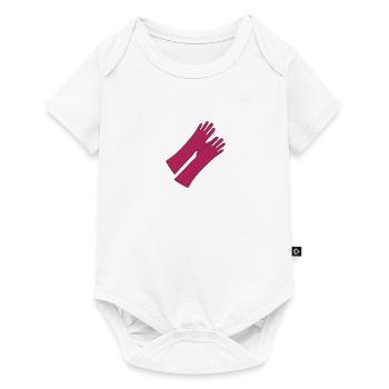 rubber _gloves_gg1 - Baby Premium short-sleeve bodysuit - white - Front