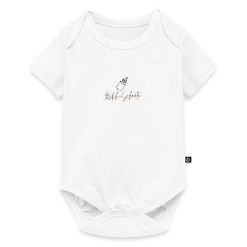 Milch-Schnute - Baby Premium Kurzarmbody - Weiß - Vorne