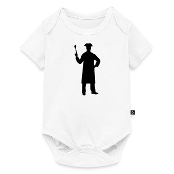 cuisinier - Body à manches courtes Premium Bébé - blanc - Devant