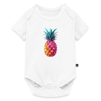 Pineapple - Baby Premium short-sleeve bodysuit - white - Front