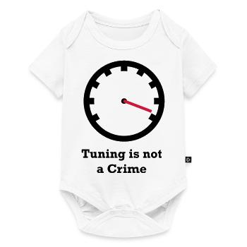 Tuning est pas un crime - Body à manches courtes Premium Bébé - blanc - Devant
