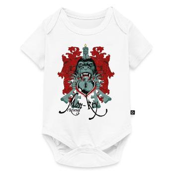 mon-key revenge - Baby Premium short-sleeve bodysuit - white - Front