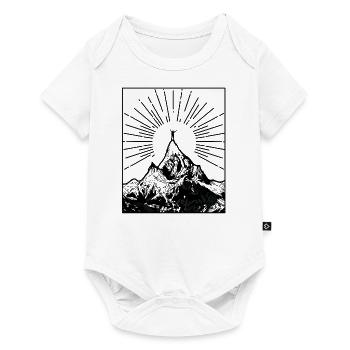 Montagne - Body à manches courtes Premium Bébé - blanc - Devant