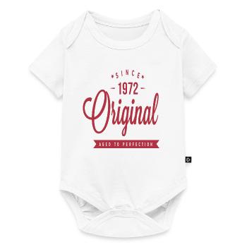 Depuis 1972 Original vieilli à la perfection - Body à manches courtes Premium Bébé - blanc - Devant
