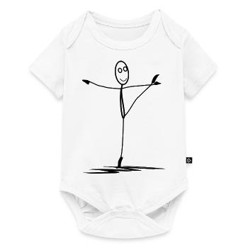 ballet - Body à manches courtes Premium Bébé - blanc - Devant