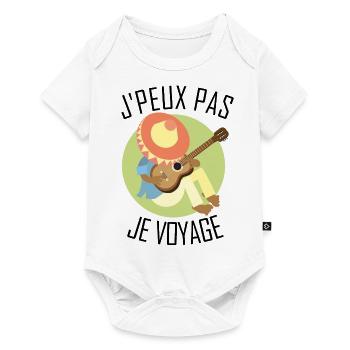 I can not travel - Baby Premium short-sleeve bodysuit - white - Front