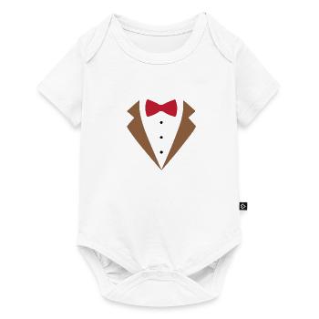 Junggesellenabschied - Baby Premium Kurzarmbody - Weiß - Vorne