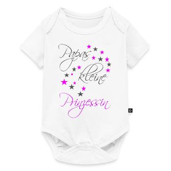 La petite princesse de papa - Body à manches courtes Premium Bébé - blanc - Devant