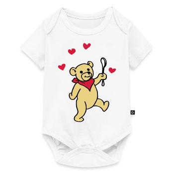 Bébé nounours - Body à manches courtes Premium Bébé - blanc - Devant