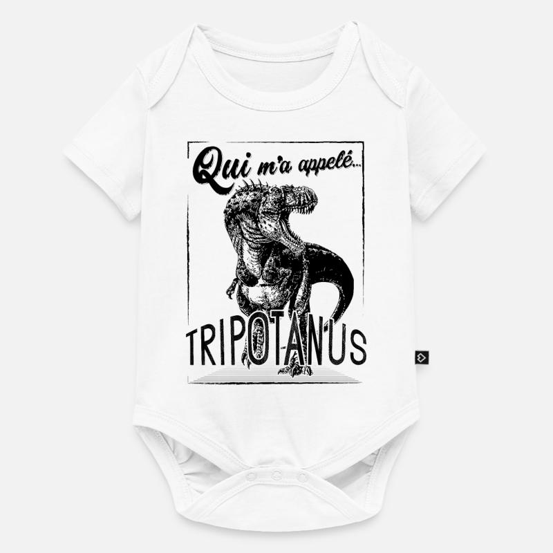 TRIPOTANUS - Body à manches courtes Premium Bébé - blanc