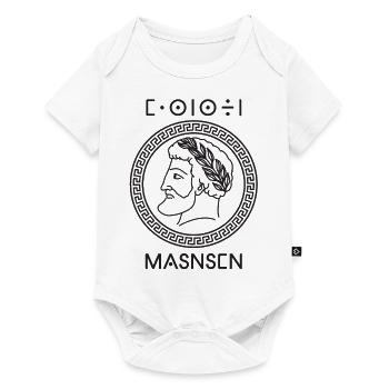 Massinissa Berber king - Baby Premium short-sleeve bodysuit - white - Front