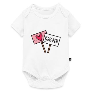 " Black Lives Matter " - Baby Premium short-sleeve bodysuit - white - Front