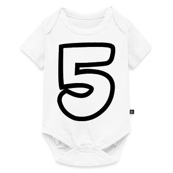 5 - Baby Premium short-sleeve bodysuit - white - Front