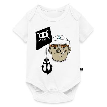 Matrose Hamburg - Baby Premium Kurzarmbody - Weiß - Vorne