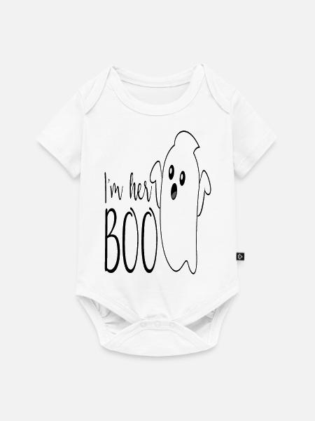 Ich bin ihr Boo - Baby Premium Kurzarmbody - Weiß
