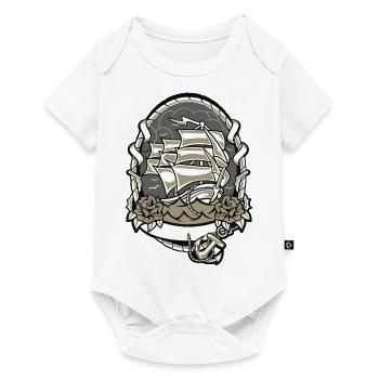 Wassersport - Baby Premium Kurzarmbody - Weiß - Vorne