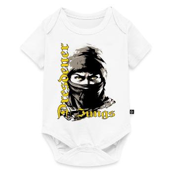 Dresdner Jungs Dresden T-Shirt Ultras Dresden - Baby Premium Kurzarmbody - Weiß - Vorne
