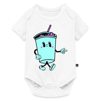 Drink Cartoon - Baby Premium short-sleeve bodysuit - white - Front
