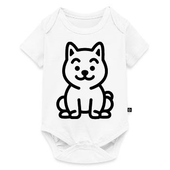 Dog - Baby Premium short-sleeve bodysuit - white - Front