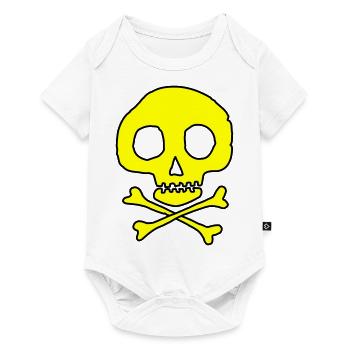 Skull & Bones - Baby Premium short-sleeve bodysuit - white - Front