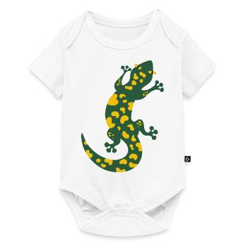 Salamander - Baby Premium Kurzarmbody - Weiß - Vorne
