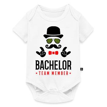 bachelor team member - Baby Premium Kurzarmbody - Weiß - Vorne