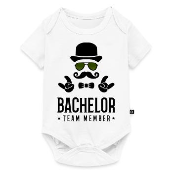 bachelor team member - Baby Premium Kurzarmbody - Weiß - Vorne