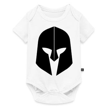 Sparta Spartan Warrior - Baby Premium short-sleeve bodysuit - white - Front