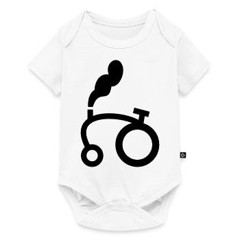 Tractor - Baby Premium short-sleeve bodysuit - white - Front