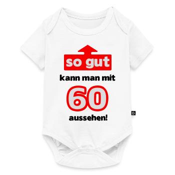 Donc, bien que vous pouvez regarder avec 60 - Body à manches courtes Premium Bébé - blanc - Devant