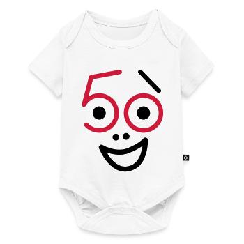 50 ans et toujours frais! - Body à manches courtes Premium Bébé - blanc - Devant