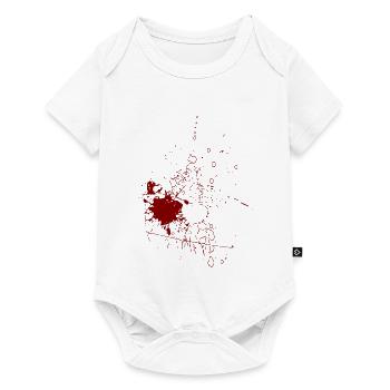 creative collection - line / red - Baby Premium short-sleeve bodysuit - white - Front