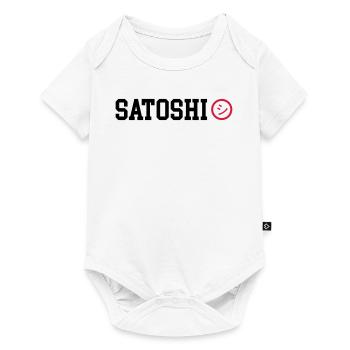 Satoshi Nakamoto BTC Bitcoin - Body à manches courtes Premium Bébé - blanc - Devant