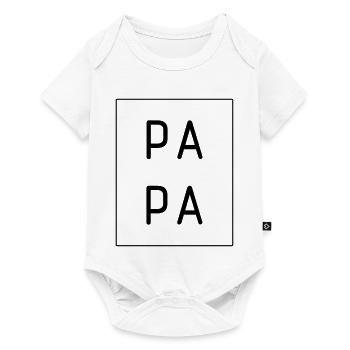 father - Baby Premium short-sleeve bodysuit - white - Front