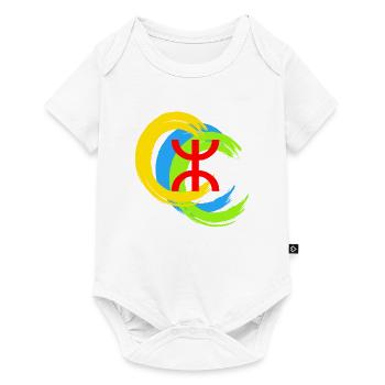 Amazigh - Body à manches courtes Premium Bébé - blanc - Devant