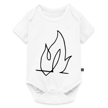 Flame, fire !!! - Baby Premium short-sleeve bodysuit - white - Front