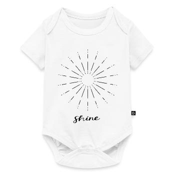 Shine - Baby Premium short-sleeve bodysuit - white - Front