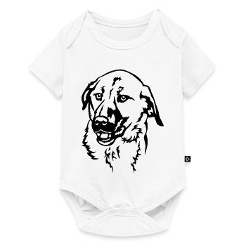 Kangal Kopf - Baby Premium Kurzarmbody - Weiß - Vorne