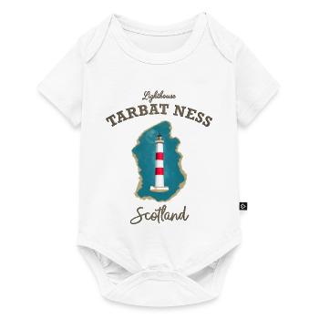 Ecosse ,Phare, Tarbat Ness, Mer du Nord - Body à manches courtes Premium Bébé - blanc - Devant
