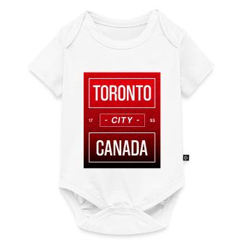 Toronto, Canada - Body à manches courtes Premium Bébé - blanc - Devant
