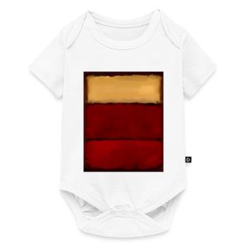 Le style Rothko en couleurs numériques - Body à manches courtes Premium Bébé - blanc - Devant