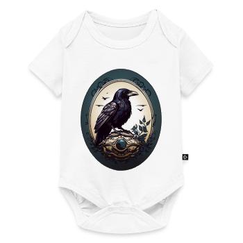 Black Raven - Baby Premium short-sleeve bodysuit - white - Front